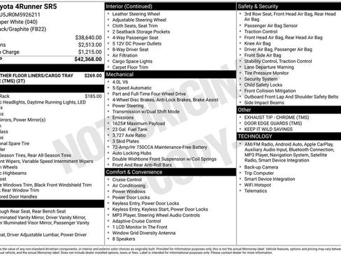 Used 2021 Toyota 4Runner SR5 image 22