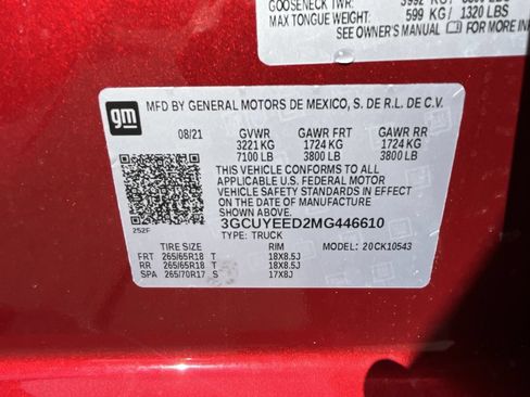 Used 2021 Chevrolet Silverado 1500 RST w/ LPO, Dark Essentials Package AWD/4WD image 31