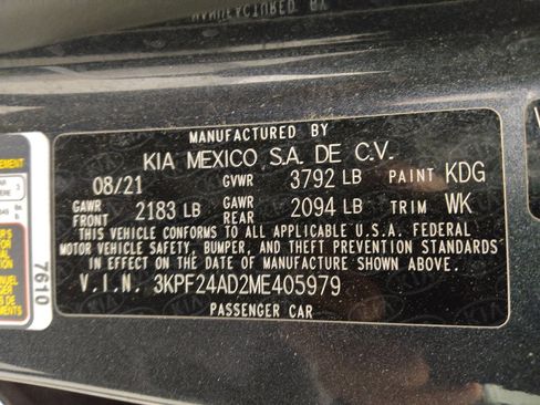 Used 2021 Kia Forte LXS FWD image 33