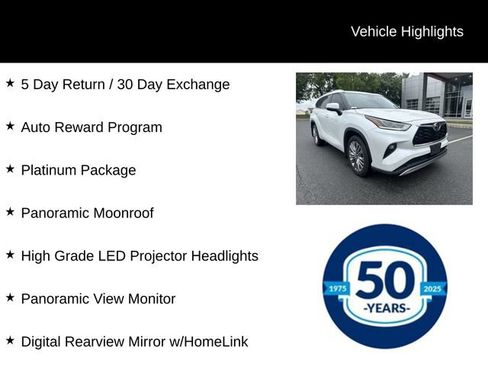Used 2023 Toyota Highlander Platinum AWD/4WD image 8