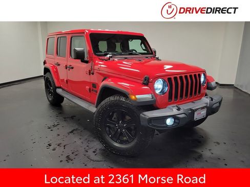 Used 2020 Jeep Wrangler Unlimited Sahara AWD/4WD image 1