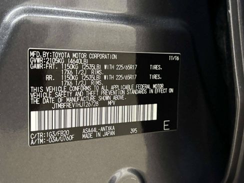 Used 2017 Toyota RAV4 LE w/ All Weather Liner Package AWD/4WD image 34