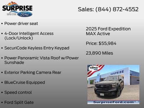 Certified 2025 Ford Expedition Max Active AWD/4WD image 18