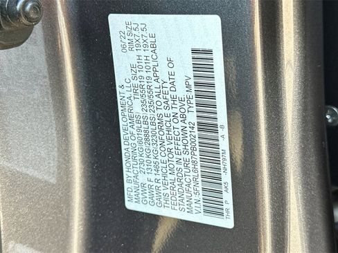 Certified 2023 Honda Odyssey Touring image 38