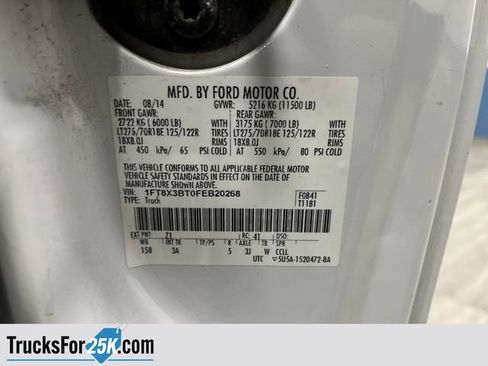 Used 2015 Ford F350 XLT w/ Snow Plow Prep Package image 37