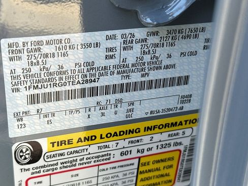 New 2026 Ford Expedition Tremor AWD/4WD image 30