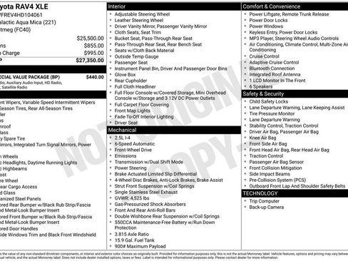 Used 2017 Toyota RAV4 XLE w/ Plus Special Value Package image 6