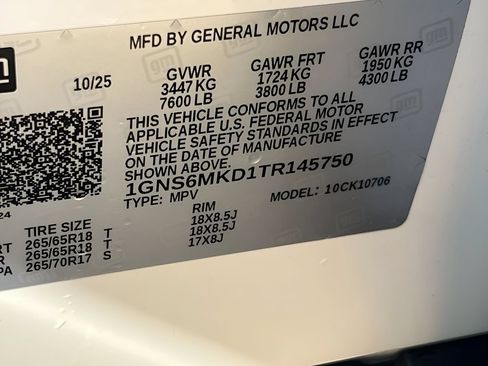 Used 2026 Chevrolet Tahoe LS AWD/4WD image 26