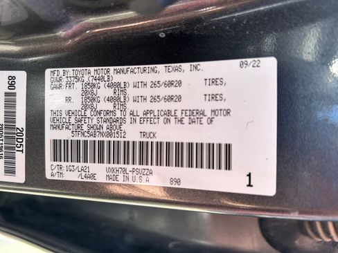 Used 2022 Toyota Tundra Platinum RWD image 10