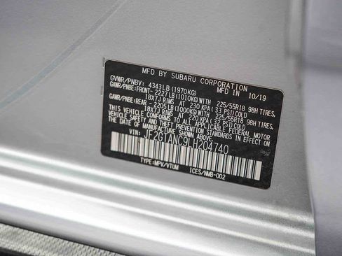 Used 2020 Subaru Crosstrek 2.0i Limited w/ Moonroof Package w/Navigation image 33