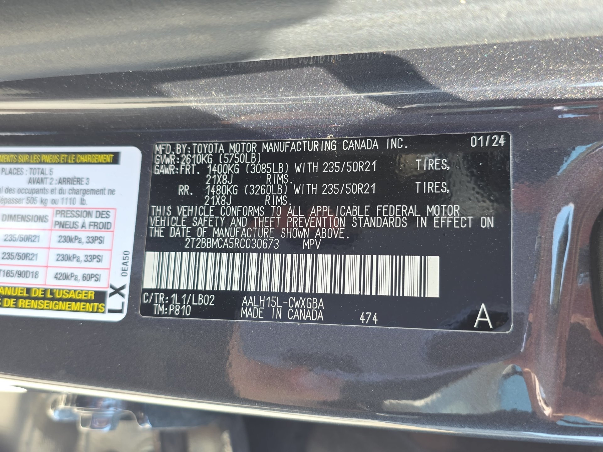 Used 2024 Lexus RX 350 w/ Convenience Package AWD/4WD image 34