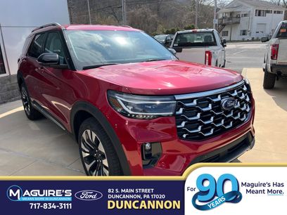 New 2026 Ford Explorer Platinum w/ LUX Leather Package