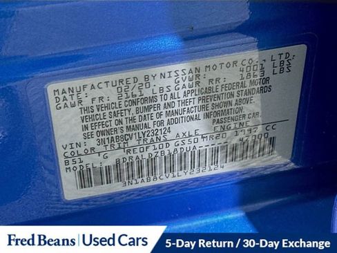 Used 2020 Nissan Sentra SV image 31