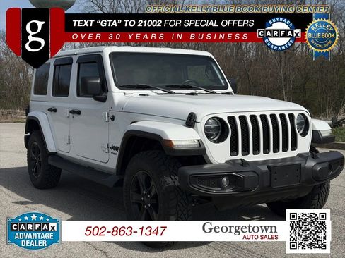 Used 2021 Jeep Wrangler Unlimited Sahara image 1
