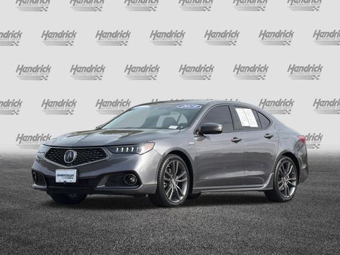 Certified 2019 Acura TLX 3.5L FWD w/A-Spec Pkg Red Leat image 9