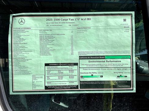 New 2025 Mercedes-Benz Sprinter 3500 image 19