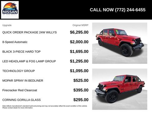 Used 2022 Jeep Gladiator Willys image 6
