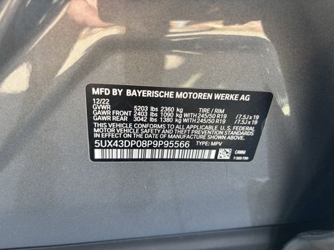 Certified 2023 BMW X3 sDrive30i w/ Premium Package image 37