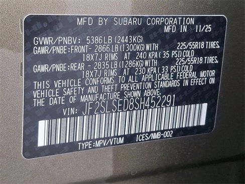 New 2025 Subaru Forester Premium image 10