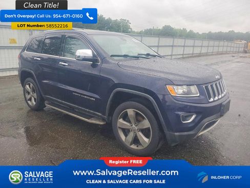 Used 2014 Jeep Grand Cherokee Limited AWD/4WD image 5