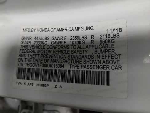 Used 2019 Honda Accord Sport image 33