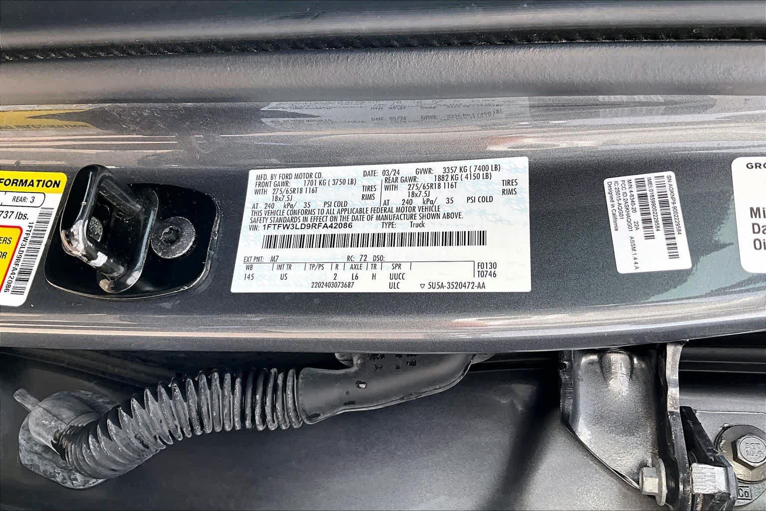 Used 2024 Ford F150 XLT w/ Mobile Office Package AWD/4WD image 34