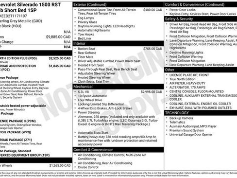 New 2026 Chevrolet Silverado 1500 RST w/ True North Edition Plus image 5