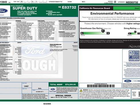 Used 2022 Ford F350 Lariat w/ Lariat Ultimate Package image 3