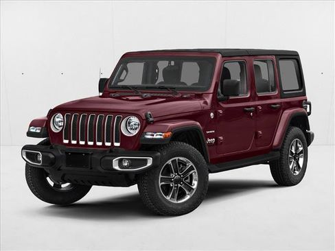 Used 2021 Jeep Wrangler Unlimited Sahara AWD/4WD image 1
