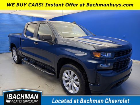 Used 2021 Chevrolet Silverado 1500 Custom AWD/4WD image 1