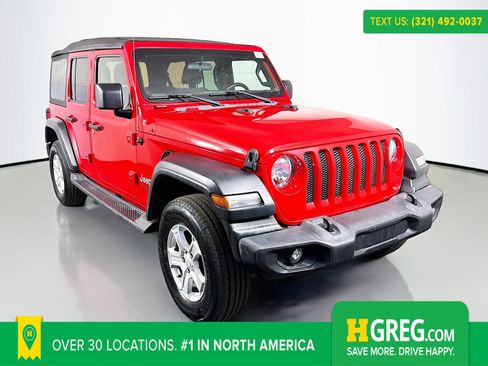 Used 2018 Jeep Wrangler Unlimited Sport S image 1