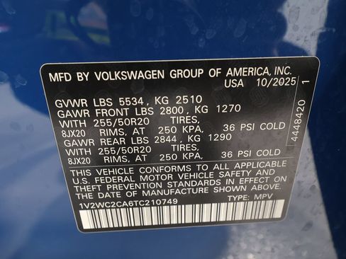 Used 2026 Volkswagen Atlas Cross Sport SE FWD image 31