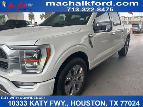 Used 2021 Ford F150 Platinum w/ Equipment Group 701A High image 1