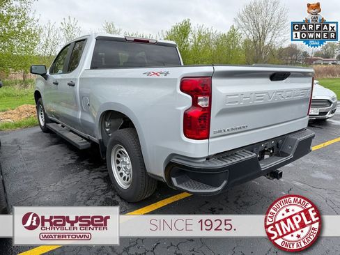 Used 2021 Chevrolet Silverado 1500 W/T w/ WT Value Package AWD/4WD image 2