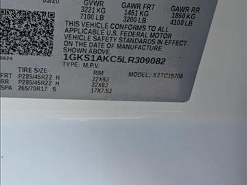 Used 2020 GMC Yukon SLE w/ Convenience Package RWD image 23