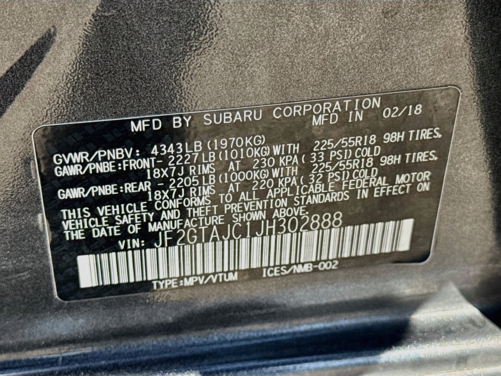 Used 2018 Subaru Crosstrek 2.0i Limited AWD/4WD image 38
