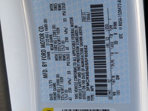 New 2025 Ford Bronco Sport Big Bend w/ Convenience Package image 26