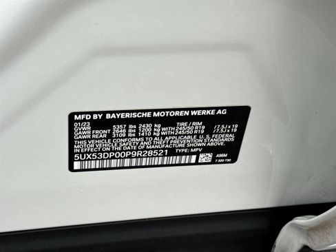 Used 2023 BMW X3 xDrive30i w/ Premium Package image 35