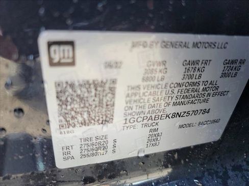 Used 2022 Chevrolet Silverado 1500 Custom image 23