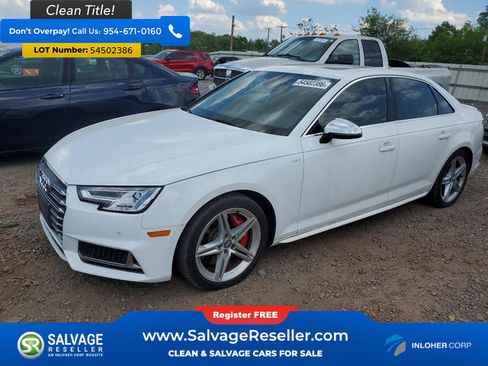 Used 2018 Audi S4 Premium Plus w/ Navigation Package AWD/4WD image 1