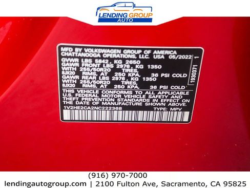 Used 2022 Volkswagen Atlas Cross Sport SE image 25