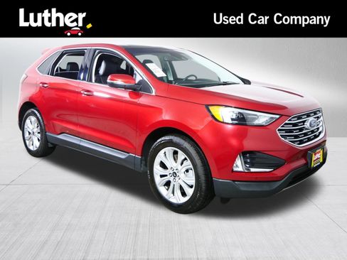 Used 2023 Ford Edge Titanium w/ Class II Trailer Tow Package AWD/4WD image 1