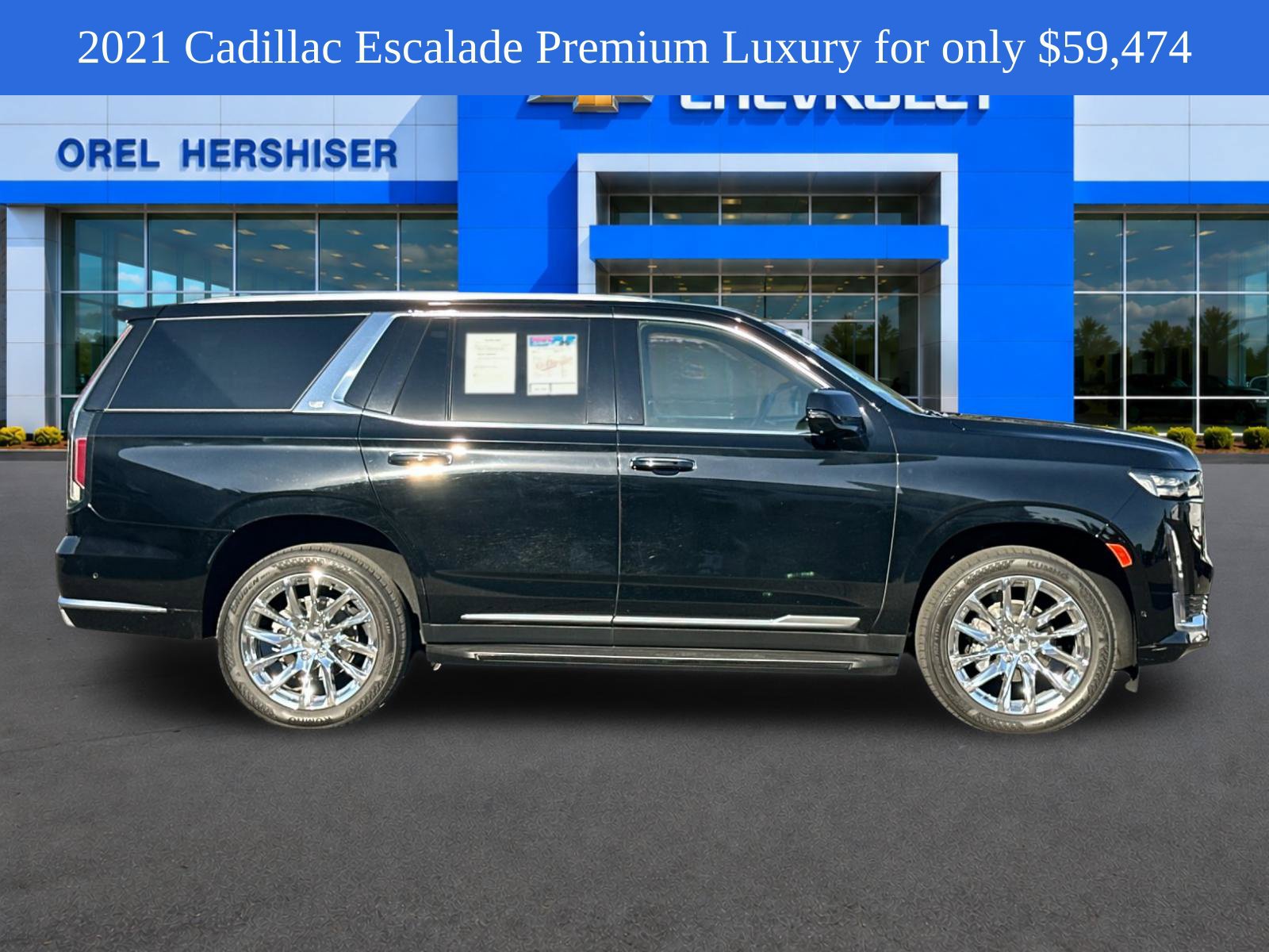 Used 2021 Cadillac Escalade Premium Luxury w/ LPO, Radiant Package AWD/4WD image 4