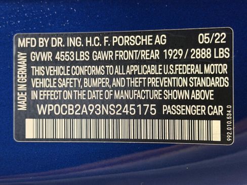Certified 2022 Porsche 911 Carrera 4S image 26