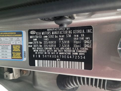 Used 2014 Kia Sorento EX image 33