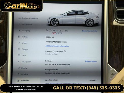 Used 2013 Tesla Model S Performance image 21