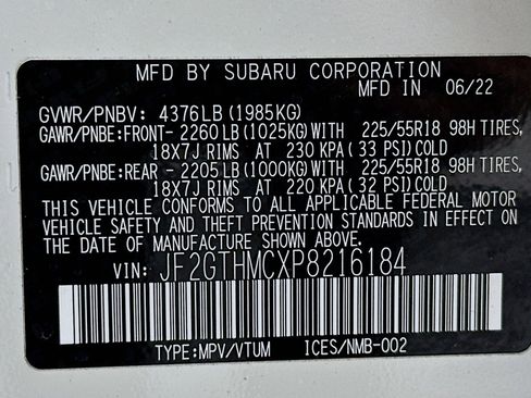 Used 2023 Subaru Crosstrek 2.5i Limited image 24