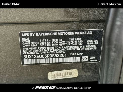 Used 2024 BMW X5 sDrive40i w/ Premium Package RWD image 15