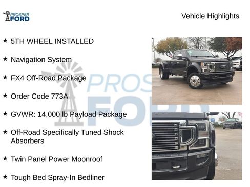 Used 2021 Ford F450 Platinum w/ FX4 Off-Road Package image 5