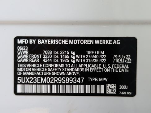 Certified 2024 BMW X7 xDrive40i image 44